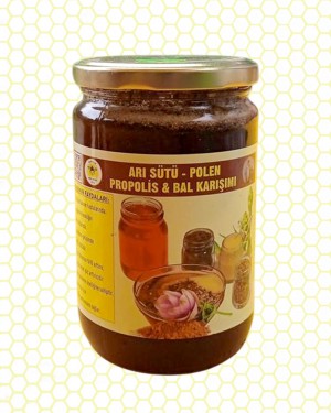 Arı Sütü - Polen - Propolis & Bal Karışımı 1Kg.